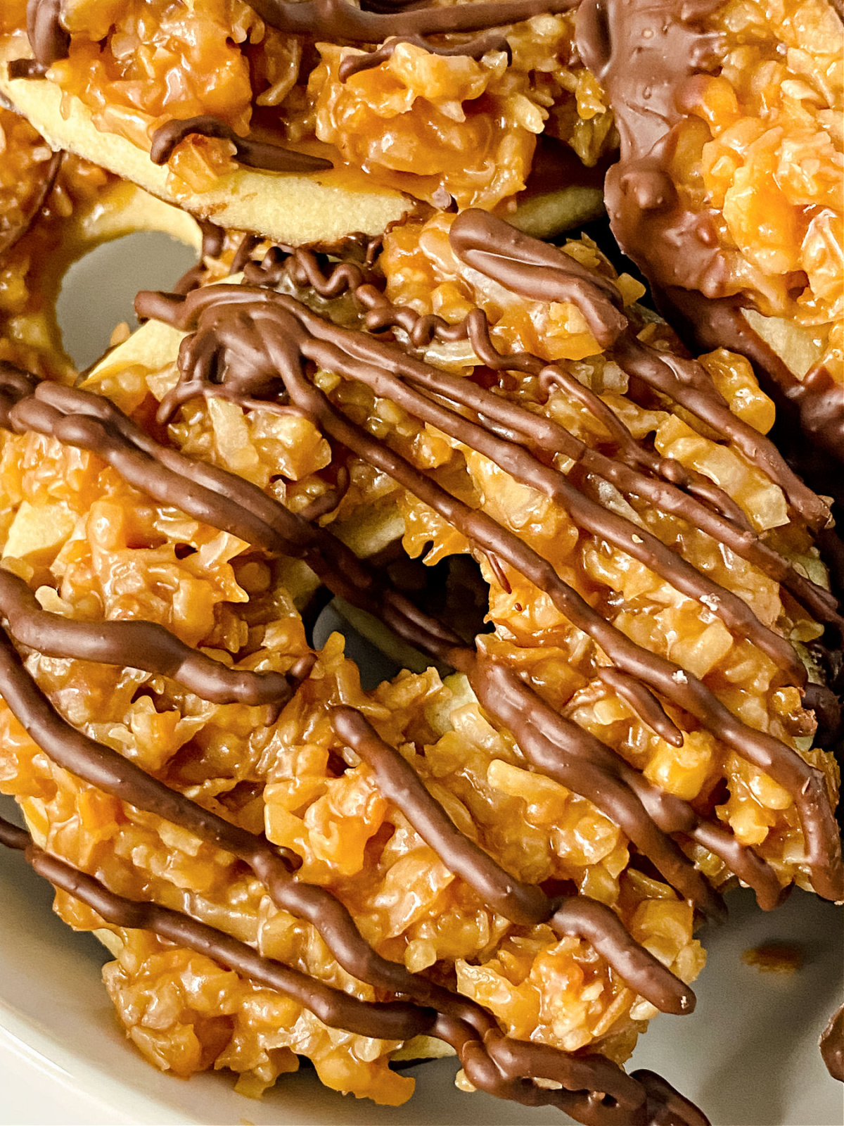 Homemade Samoas Cookies Recipe Southern Kissed