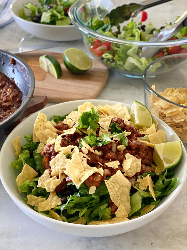 Taco Salad Bowl - Southern Kissed