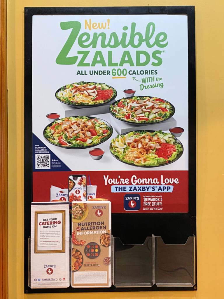 Zaxby's Salad Options that You'll Love! Southern Kissed