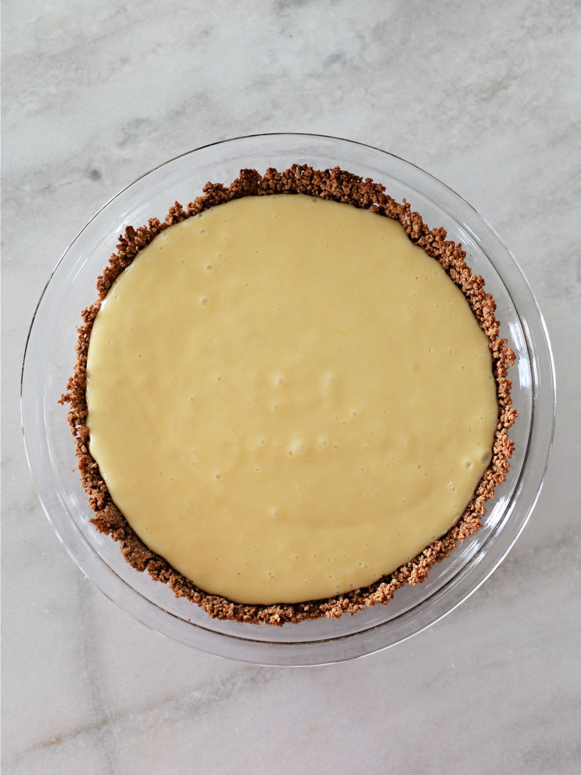 Easy Lemon Pie with GrapeNuts Crust Southern Kissed
