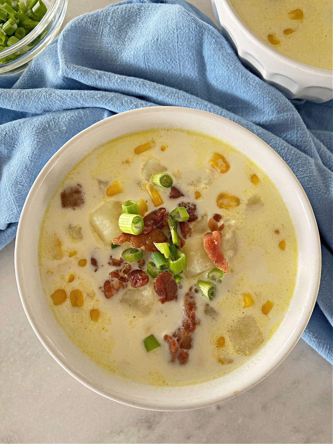 Potato and Corn Chowder Southern Kissed