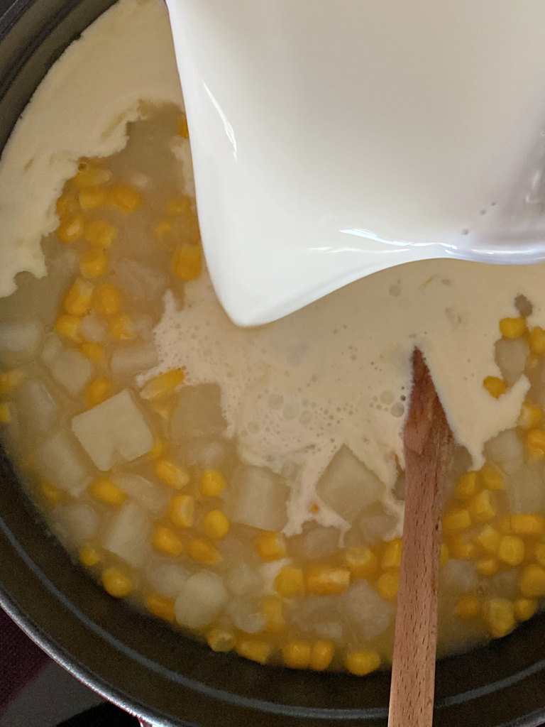Potato and Corn Chowder Southern Kissed