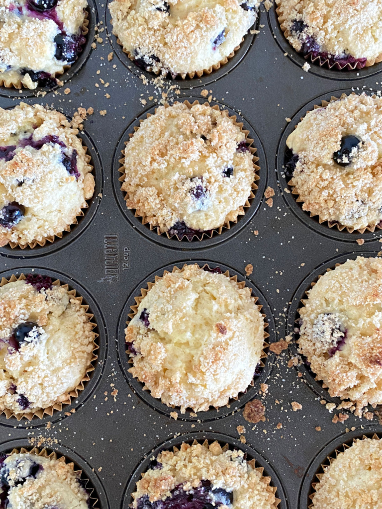 Blueberry Buttermilk Muffins Southern Kissed