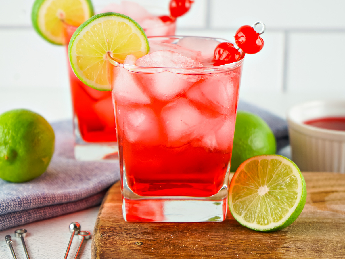 The Dirty Shirley Cocktail - Southern Kissed