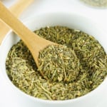 Spoonful of herbes de provence.