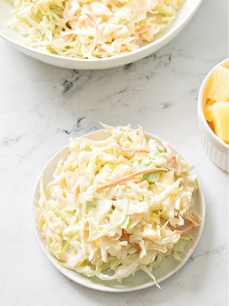 Easy Pineapple Coleslaw Recipe Southern Kissed