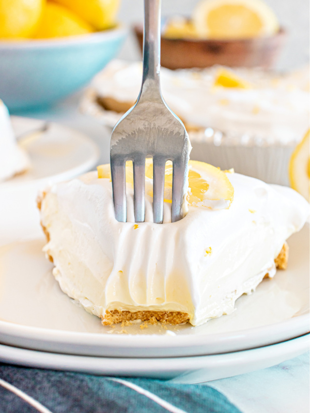 Easy Frozen Lemon Icebox Pie Southern Kissed