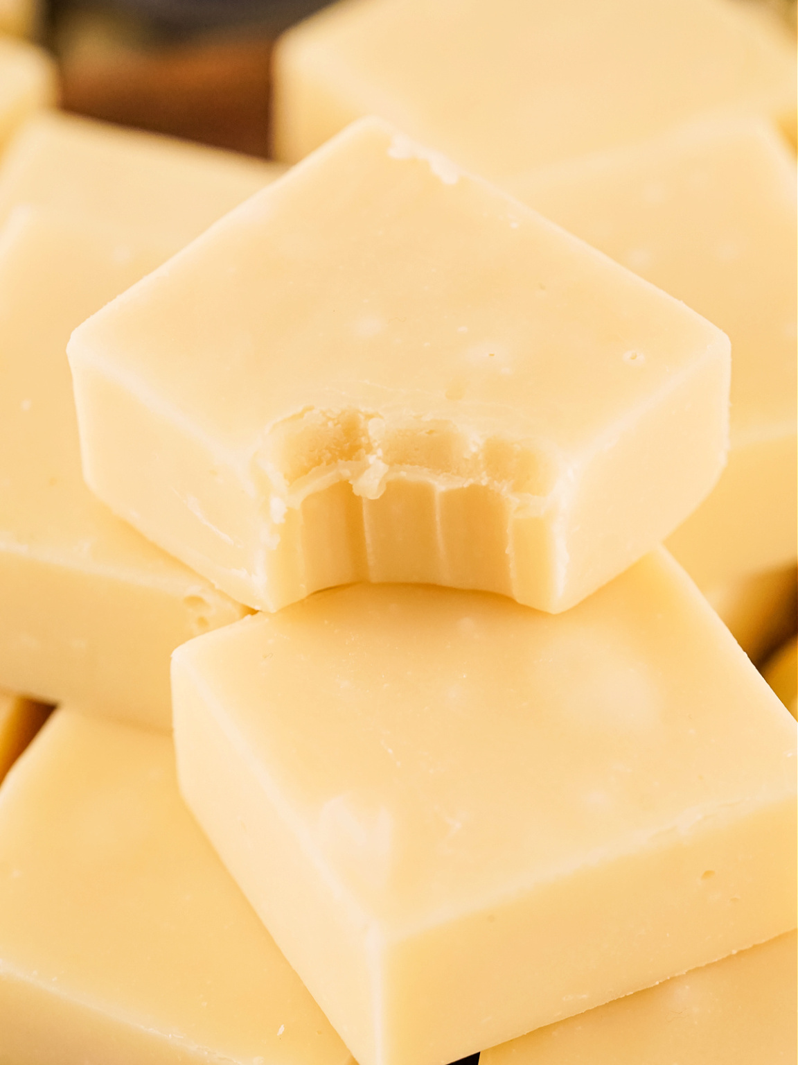 Easy 2Ingredient Vanilla Fudge Recipe Southern Kissed