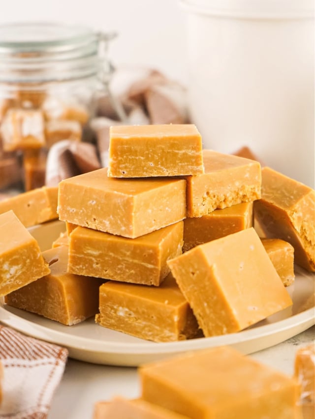 Easy Caramel Fudge Recipe Southern Kissed