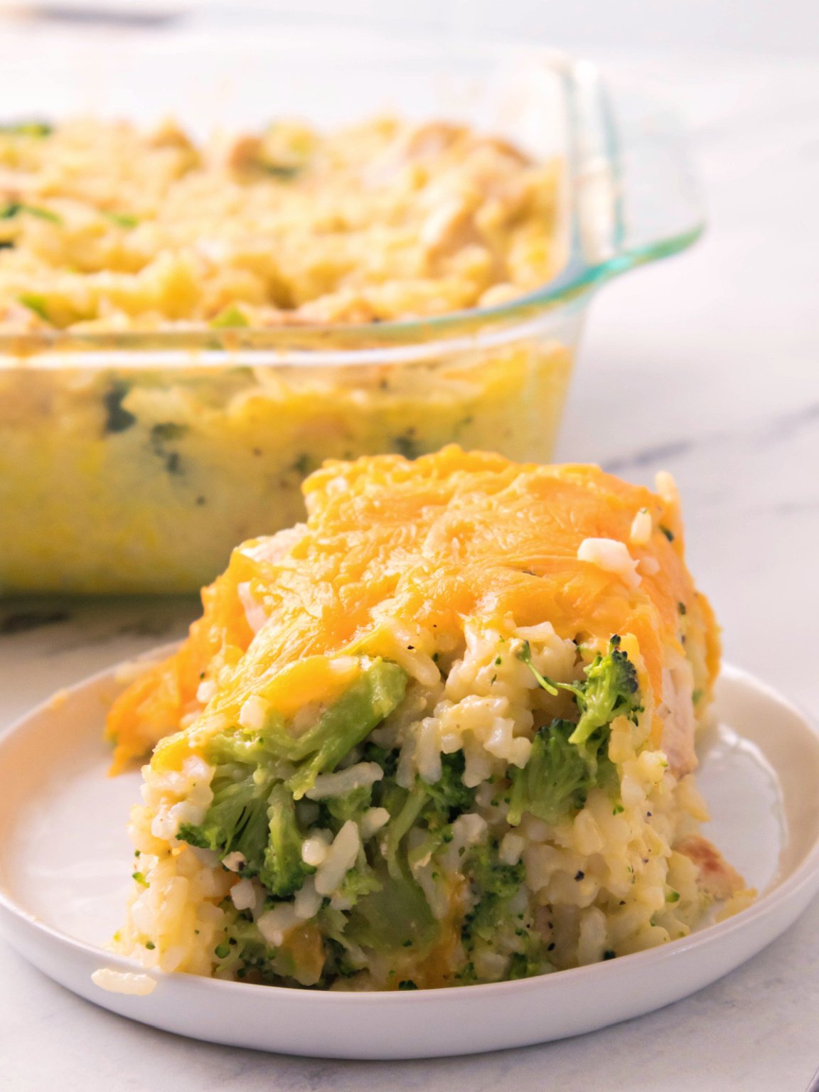 Comforting Cheesy Chicken Broccoli Rice Casserole Recipe