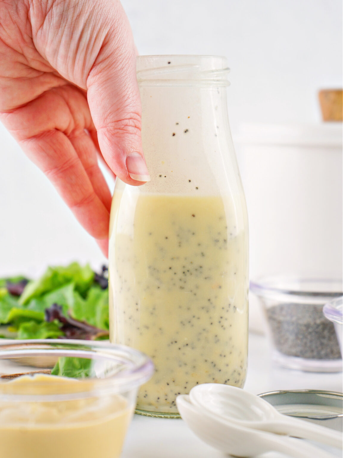 Homemade Creamy Poppy Seed Dressing Recipe Southern Kissed