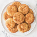 Plate of cookies.