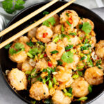Bowl of Salt and Pepper Shrimp.